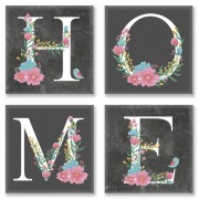 НАБОР ДЛЯ РОСПИСИ ПО НОМЕРАМ. "HOME ЛОФТ" 18*18 СМ*6,5 CH106