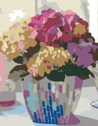 Картина по номерам. Rosa „Нежные гортензии“ 35х45см N00013320